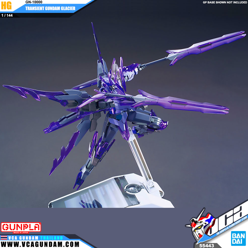 HG TRANSIENT GUNDAM GLACIER ทรายเซียนท์ กันดั้ม เกลเซียร์