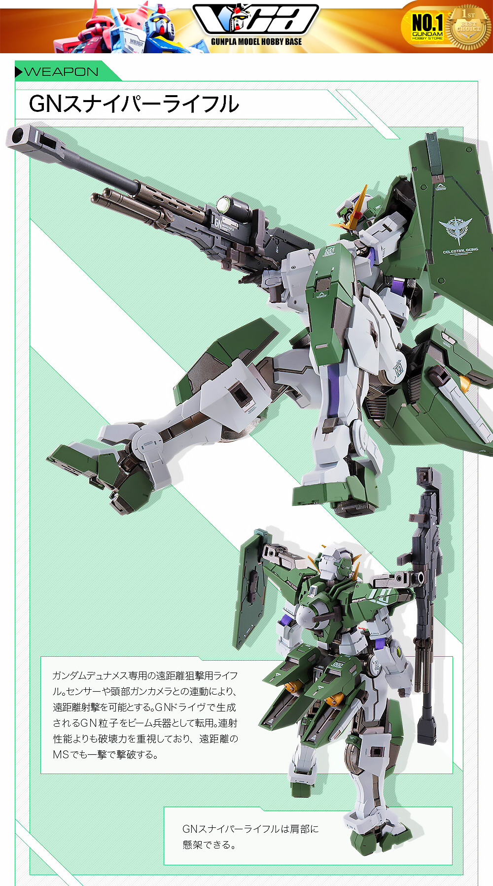 Premium Bandai® Premium Diecast Action Collectibles METAL BUILD GUNDAM DYNAMES & DEVISE DYNAMES