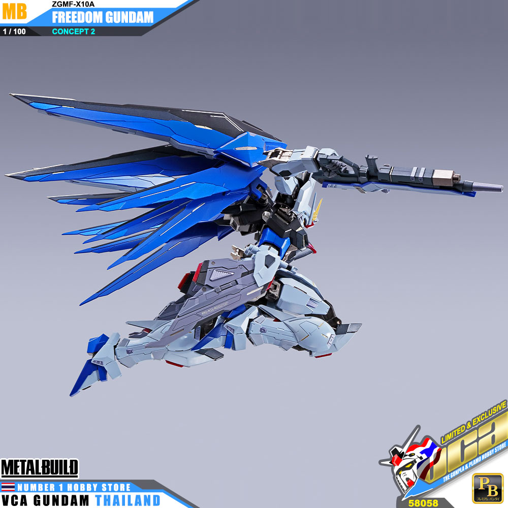 Bandai Tamashii Nations Metal Build ZGMF-X10A FREEDOM GUNDAM CONCEPT 2