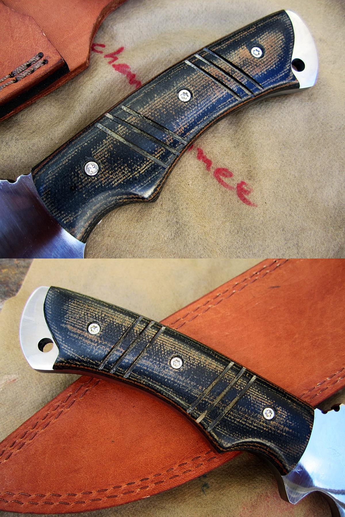 มีดเหล็ก D2 CFK USA.