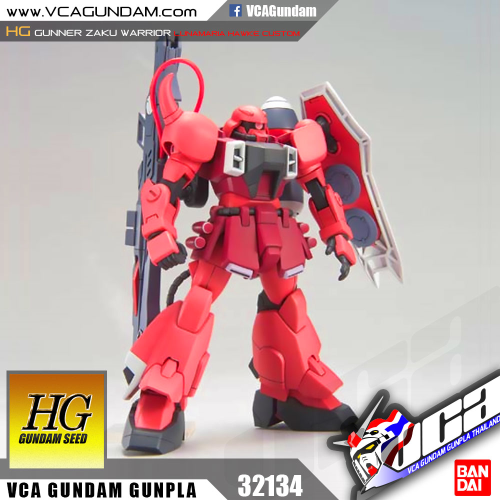 HG GUNNER ZAKU WARRIOR (LUNAMARIA HAWKE CUSTOM) กันเนอร์ ซาคุ วอริเออร์