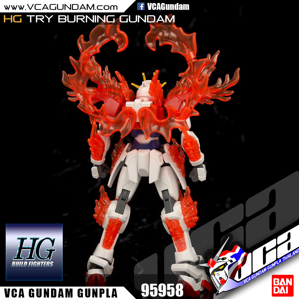 HG TRY BURNING GUNDAM ทราย เบิร์นนิ่ง กันดั้ม