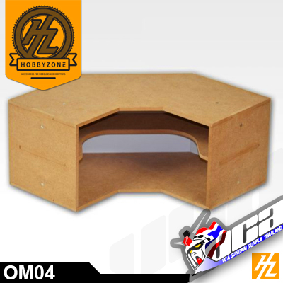 OM04 CORNER SHELVES MODULE