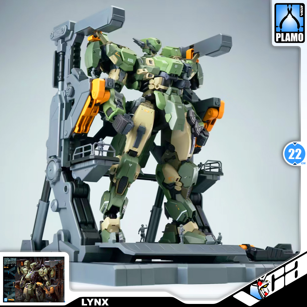 Min Jiang 铭匠传模型 1/100 Lynx 猞猁 Master Grade MG Plastic Model Action Figure Toy Kit VCA Gundam Thailand