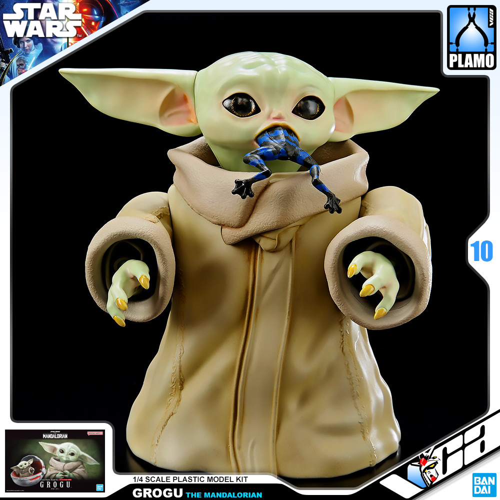 ⭐️ BANDAI STAR WARS 1/4 GROGU ประกอบ หุ่นยนต์ โมเดล กันดั้ม กันพลา ของเล่น VCA GUNDAM