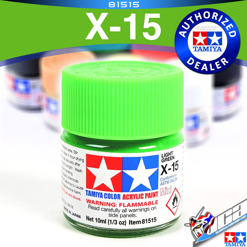 ACRYLIC X-15 LIGHT GREEN