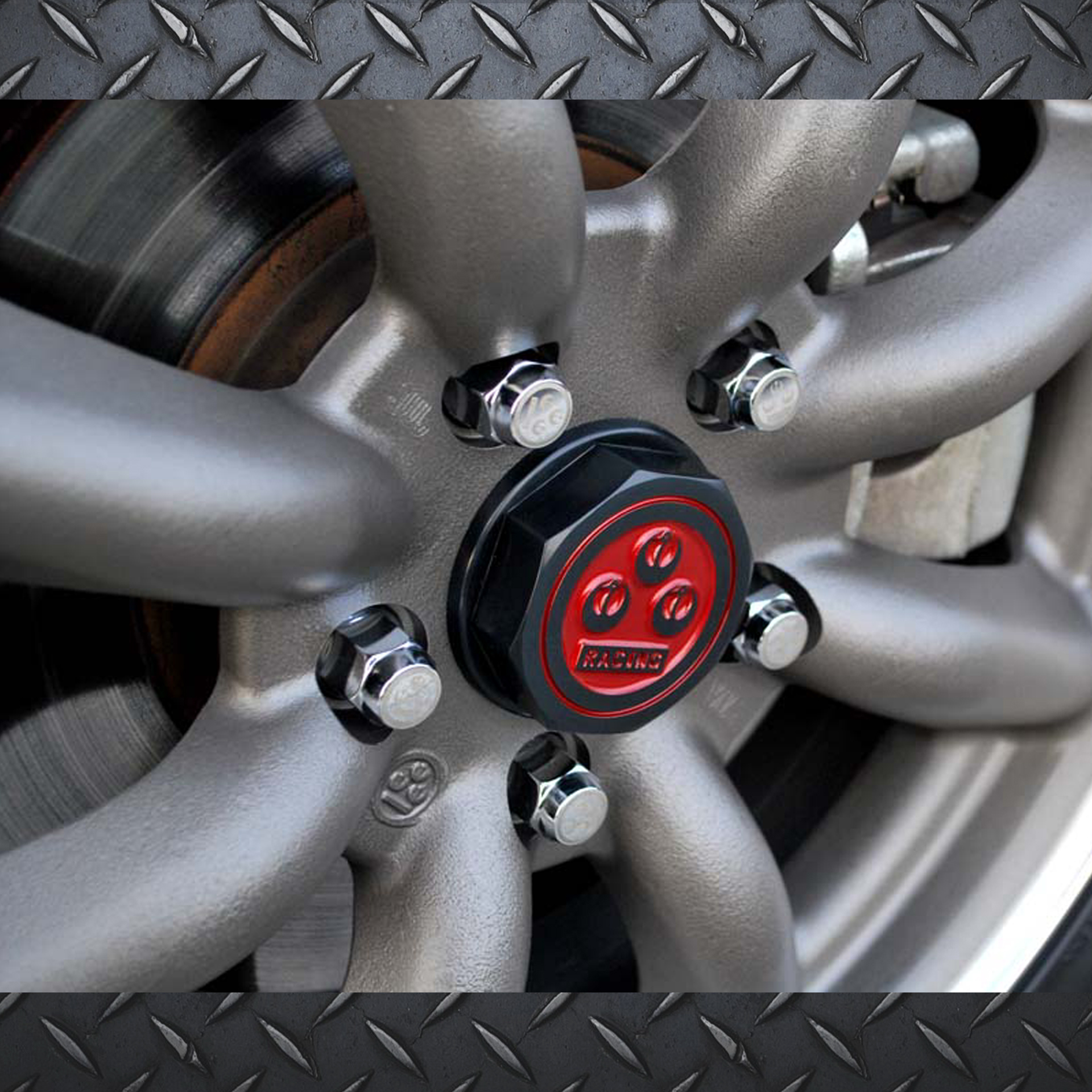 (A002) ฝาครอบดุม ล้อ WATANABE RACING ของแท้ เบิกห้างวาตานาเบ้ญี่ปุ่น 1ชุด4ฝา ราคาเริ่มต้น ชุดละ 6500บาท (กรุณาสอบถามราคา)