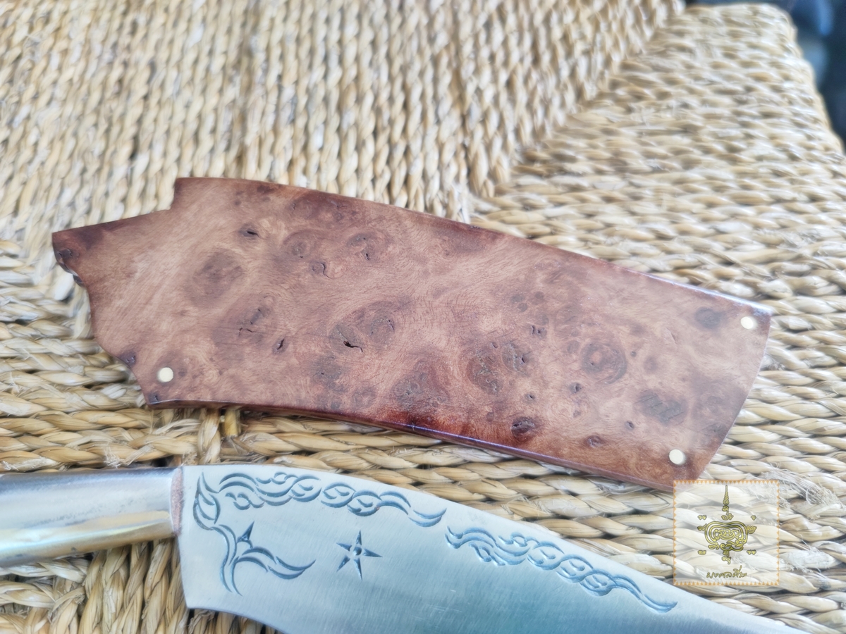 มีดเหน็บเล็ก เขากวาง ฝักไม้ปุ่ม