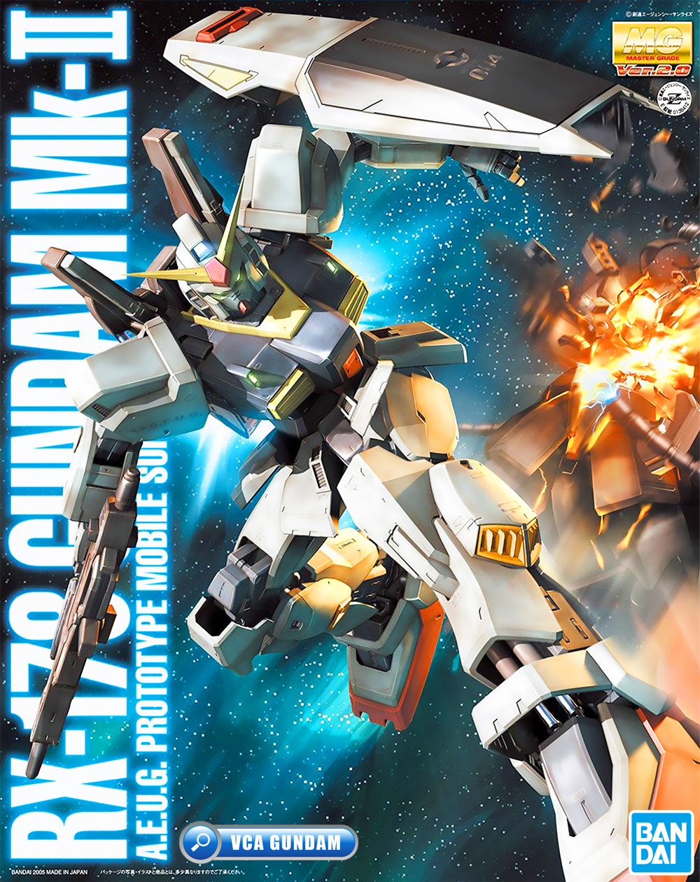 ⭐️ BANDAI GUNPLA MASTER GRADE MG 1/100 RX-178 GUNDAM MK-II MK II 2 VER 2.0 ประกอบ หุ่นยนต์ โมเดล กันดั้ม กันพลา ของเล่น VCA GUNDAM