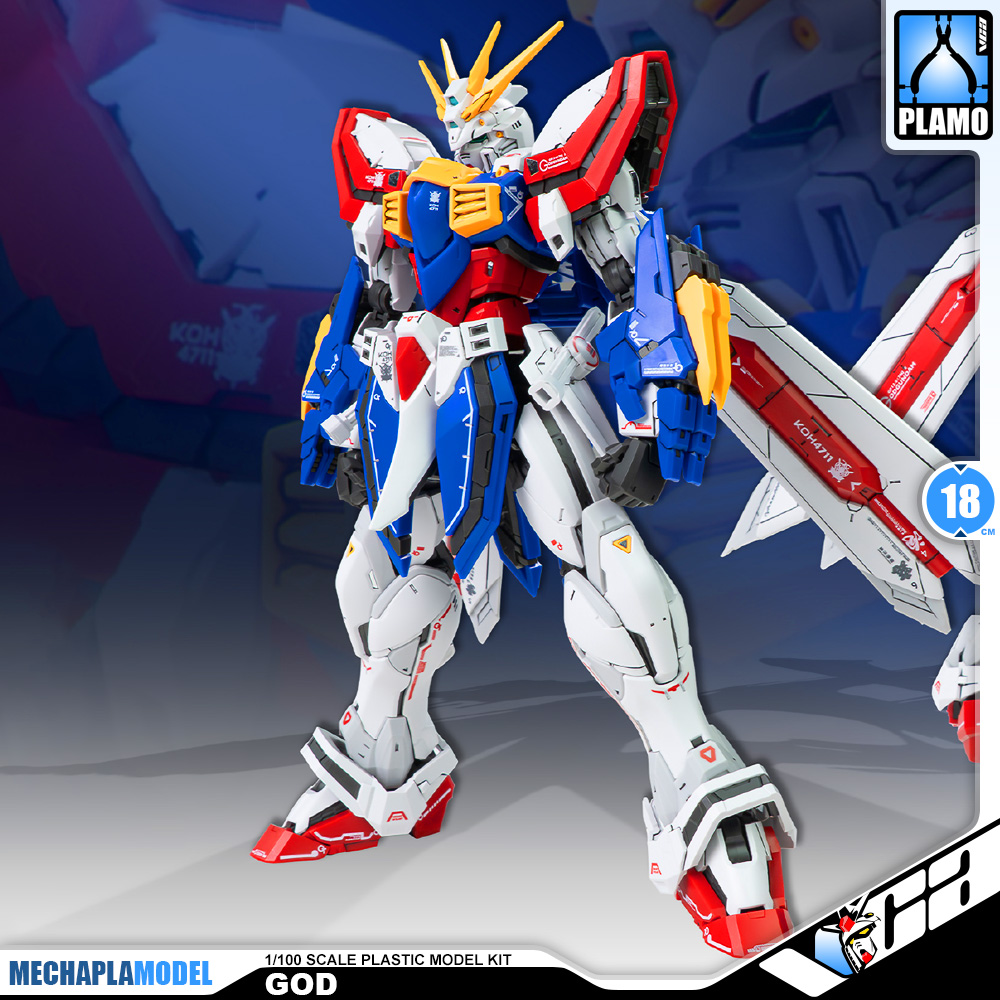 Fat Cat 胖虎模型 GF13-017NJII AShen God 阿神 1/100 Master Real Grade RG MG Action Figure Toy Kit VCA Gundam Thailand
