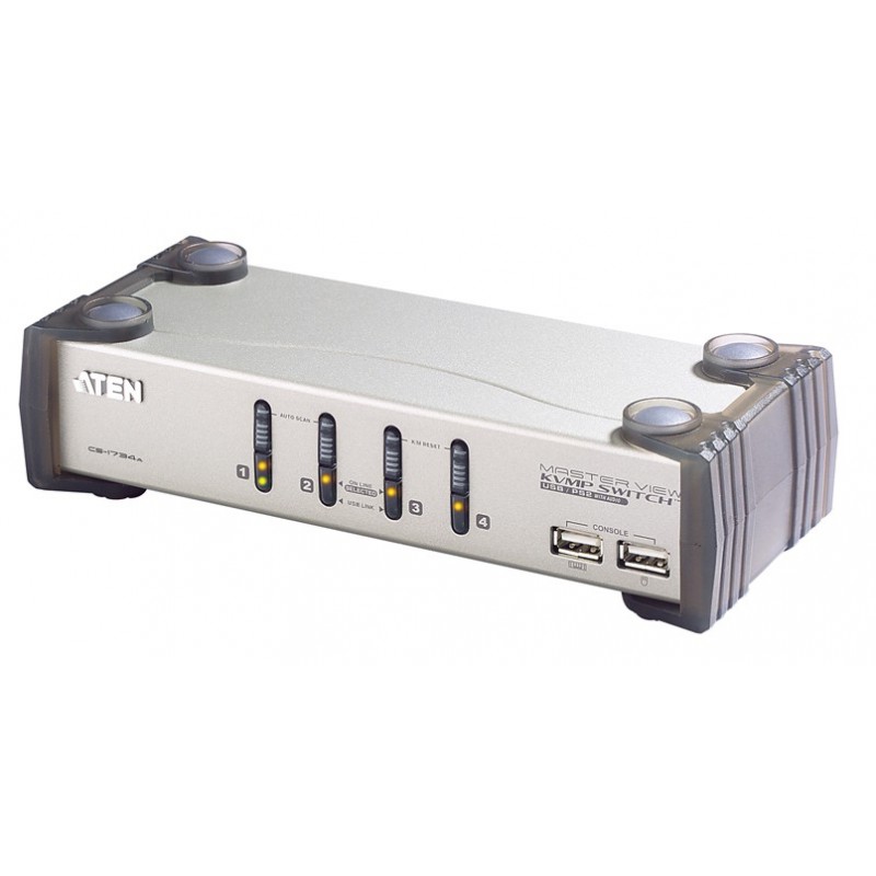 ATEN รุ่น CS1734A (4PORT PS/2 USB KVMP SWITCH)