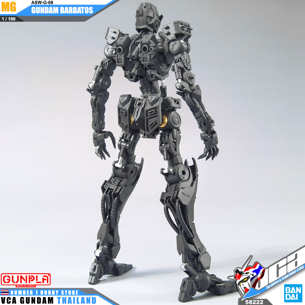 BANDAI GUNPLA MASTER GRADE MG 1/100 GUNDAM BARBATOS โมเดล กันดั้ม กันพลา VCA GUNDAM
