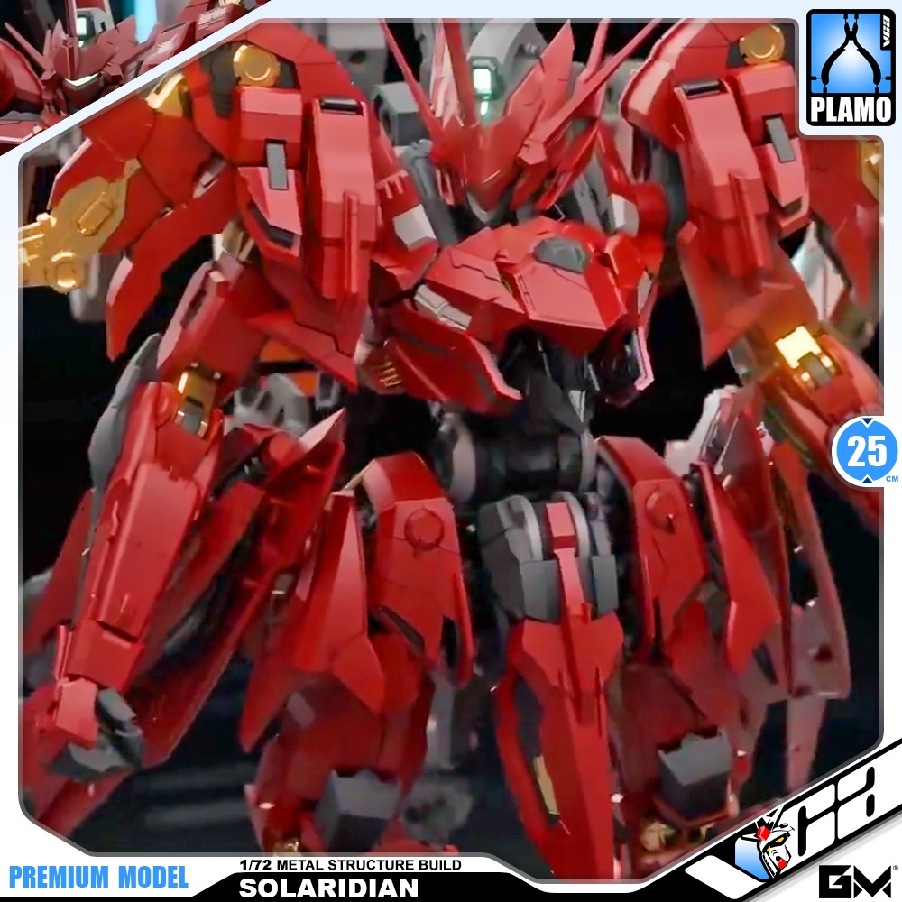 GM-GODOMO 1/72 Solaridian Metal Build Structure Action Figure Model Toy Master Grade MG Kit VCA Gundam Mecha Thailand