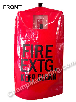 C1 ถุงคลุมเครื่องดับเพลิงชนิดยกหิ้วขนาด 10-30ปอนด์ สำหรับงานในอาคาร