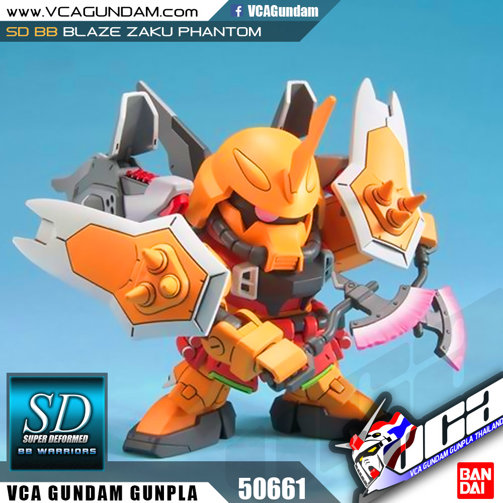 SD BB298 BLAZE ZAKU PHANTOM (HEINE WESTENFLUSS CUSTOM) เบลซ ซาคุ แฟนทอม