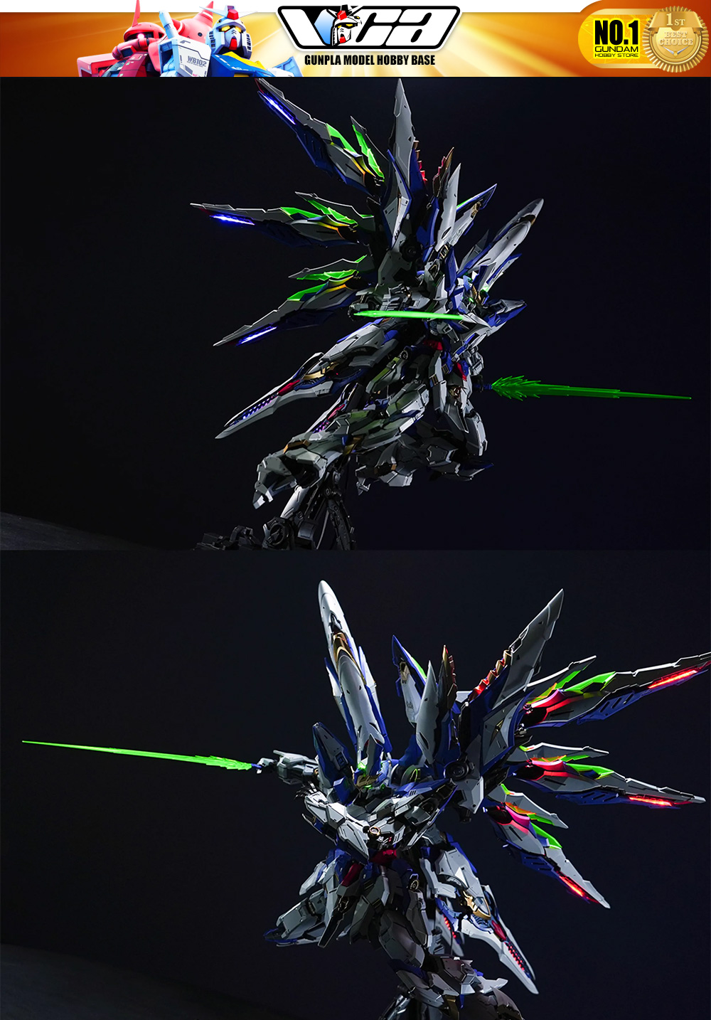 Kosmos Lighting Full System for Einta Industries Sky Defender Plastic Model Action Toy Kit VCA Gundam Thailand