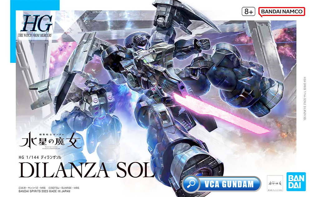 Bandai High Grade Gunpla HG DILANZA SOL