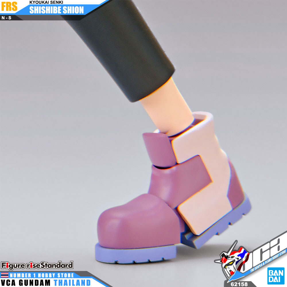 BANDAI KYOUKAI SENKI FIGURE-RISE STANDARD FIGURE RISE SHISHIBE SHION โมเดล เอทตี้ซิกซ์ VCA GUNDAM