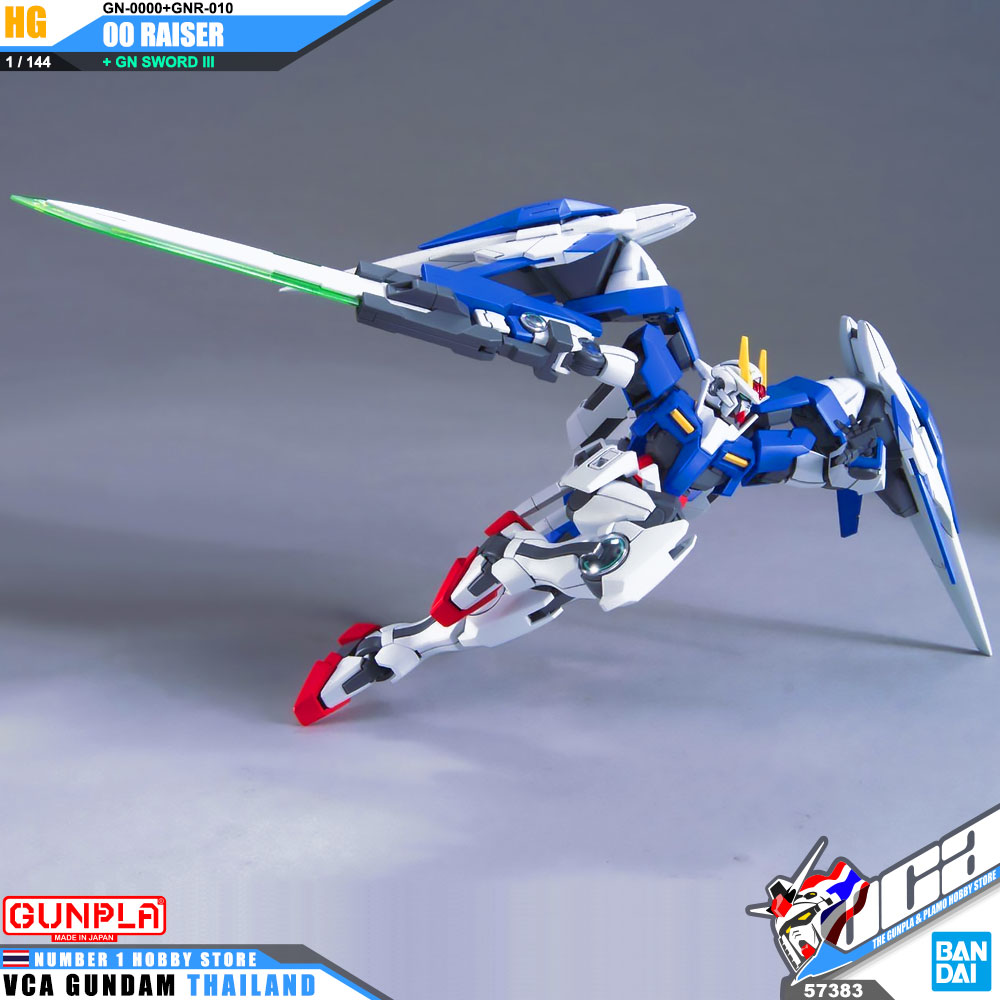 HG GN-0000+GNR-010 00 RAISER + GN SWORD III 00 ไรเซอร์ GN SWORD 3