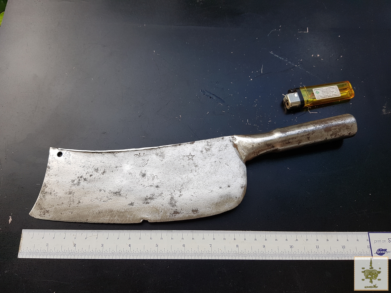 มีดอีโต้ อรัญญิกเก่า ตราผีเสื้อ