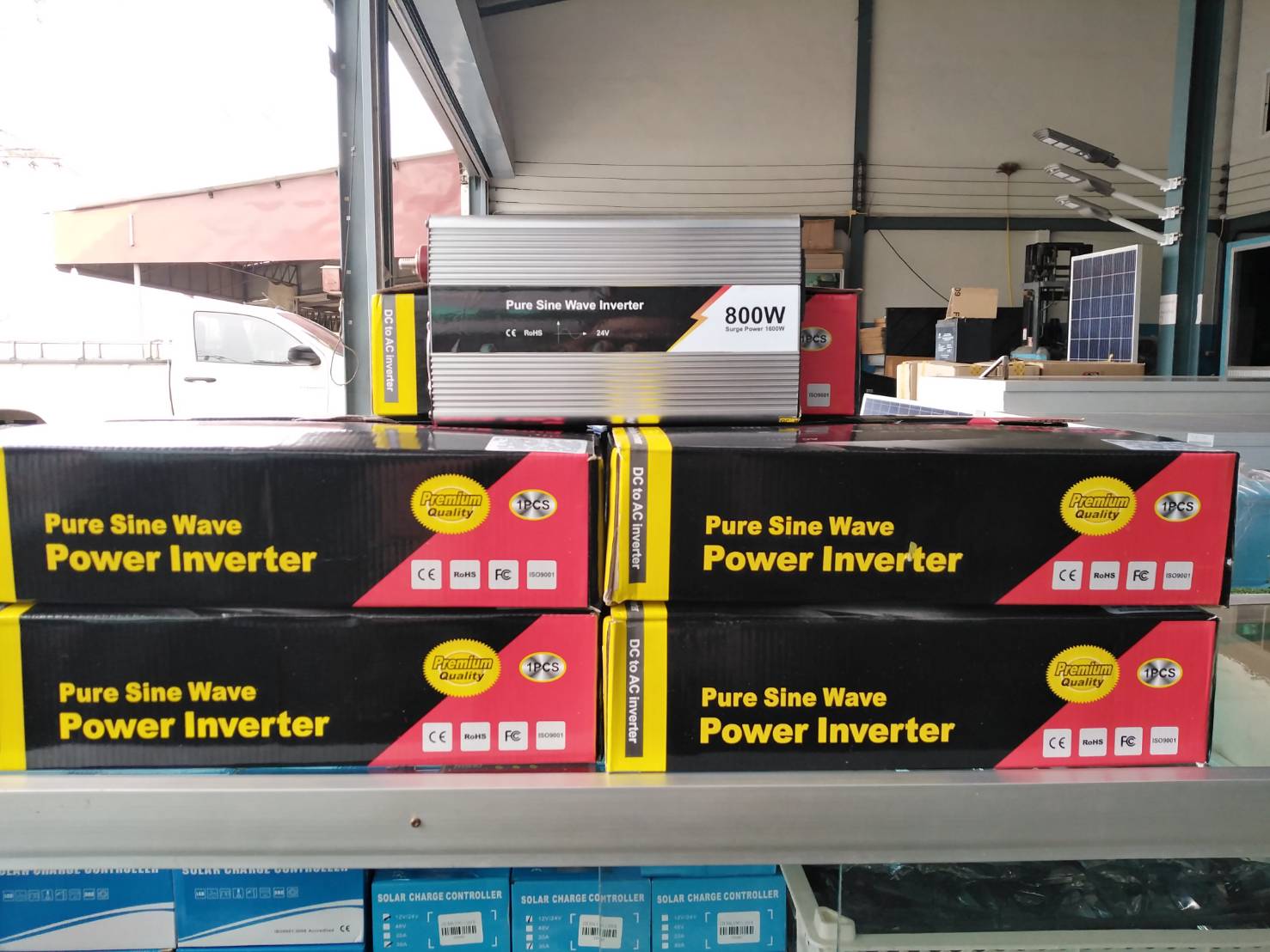 อินเวอร์เตอร์ off grid 800W24V เพียวซายเวฟ