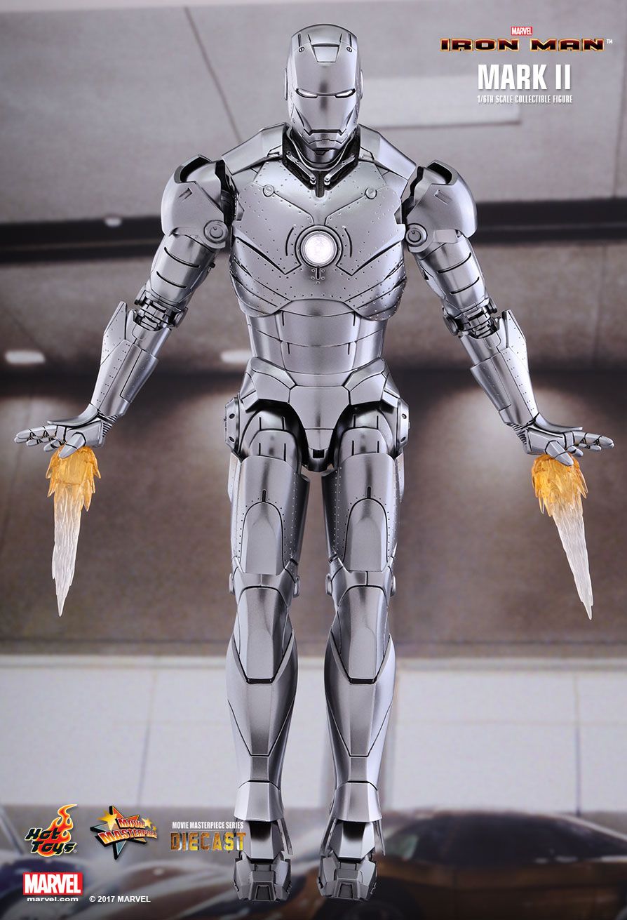 HOT TOYS 1/6 IRON MAN MARK II (DIECAST)