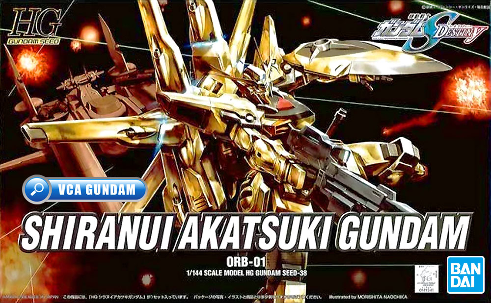 HG ORB-01 SHIRANUI AKATSUKI GUNDAM ชิรานูอิ อะกาทสึกิ กันดั้ม