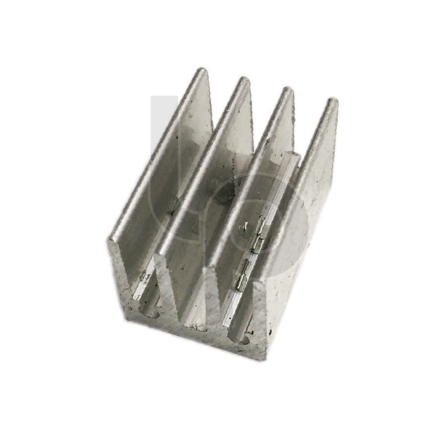 ฮีทซิงค์ระบายความร้อน ขนาด 1.5x2.5 cm.