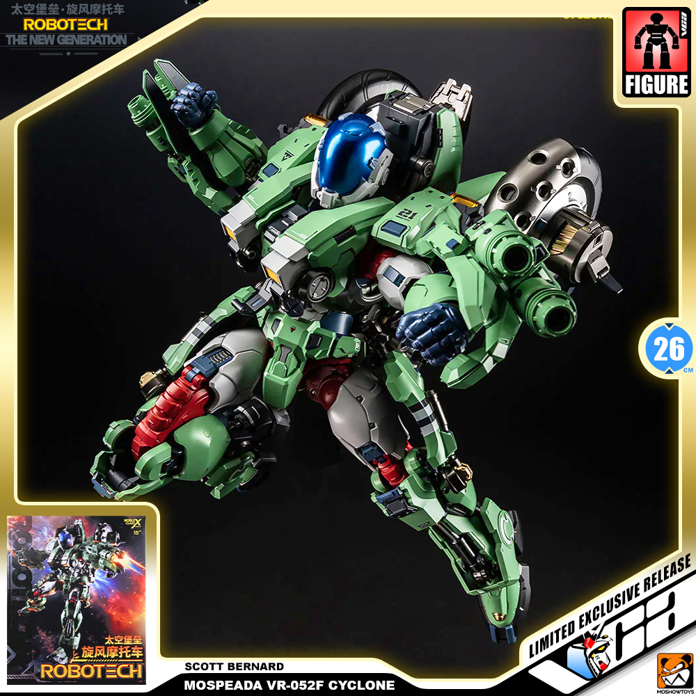 Moshow Robotech Mospeda YR-052F Cyclone By Stick Scott Bernard Metal Build Structure Action Figure VCA Gundam Bangkok Thailand