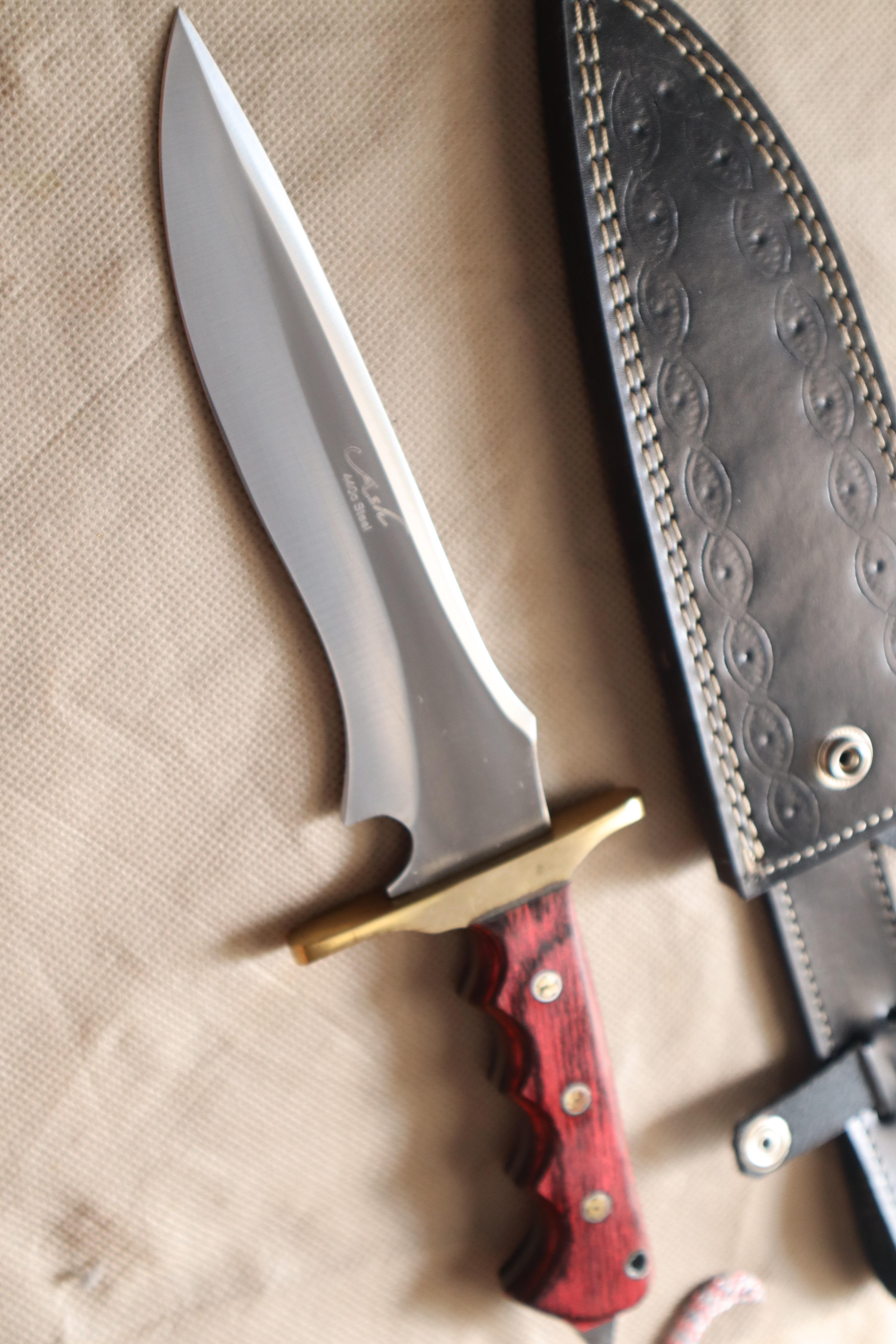 มีดใบตาย เหล็ก 440c ASH (B95)