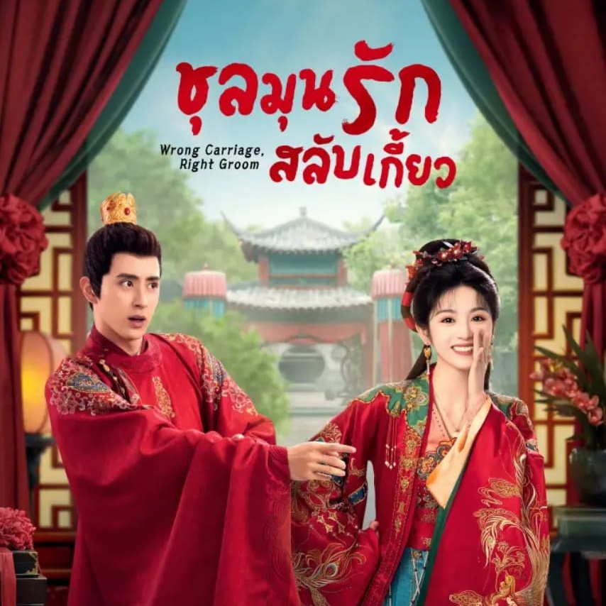 [จีนพากย์ไทย+ซับไทย] ชุลมุนรักสลับเกี้ยว Wrong Carriage Right Groom DVD 4 แผ่น