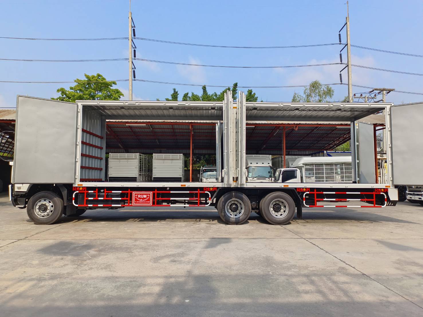 ISUZU FVM Euro 5 Max (ช่วงยาว 9.9 เมตร) หัวแชสซี (Chassis)