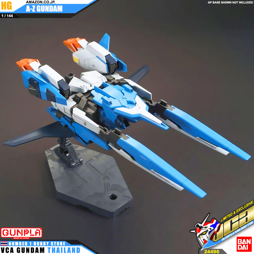 BANDAI GUNPLA HIGH GRADE HG 1/144 A-Z GUNDAM AMAZON โมเดล กันดั้ม กันพลา VCA GUNDAM
