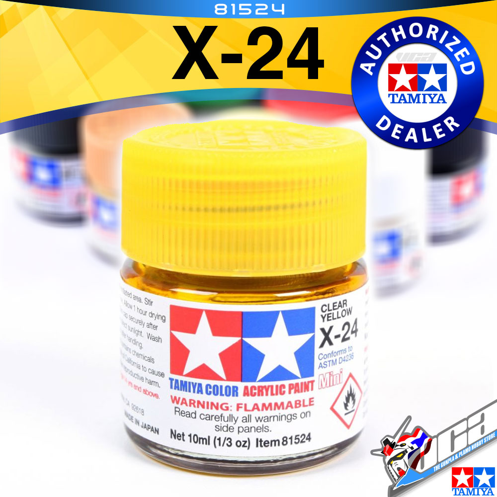 ACRYLIC X-24 CLEAR YELLOW