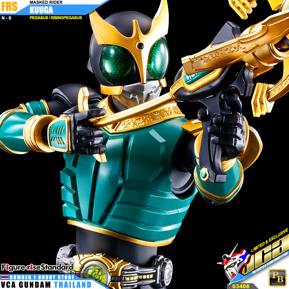 PREMIUM BANDAI FIGURE-RISE STANDARD MASKED RIDER KUUGA PEGASUS FORM RISINGPEGASUS FIGURE RISE มาสค์ไรเดอร์บิลด์ พลาสติก โมเดล VCA GUNDAM