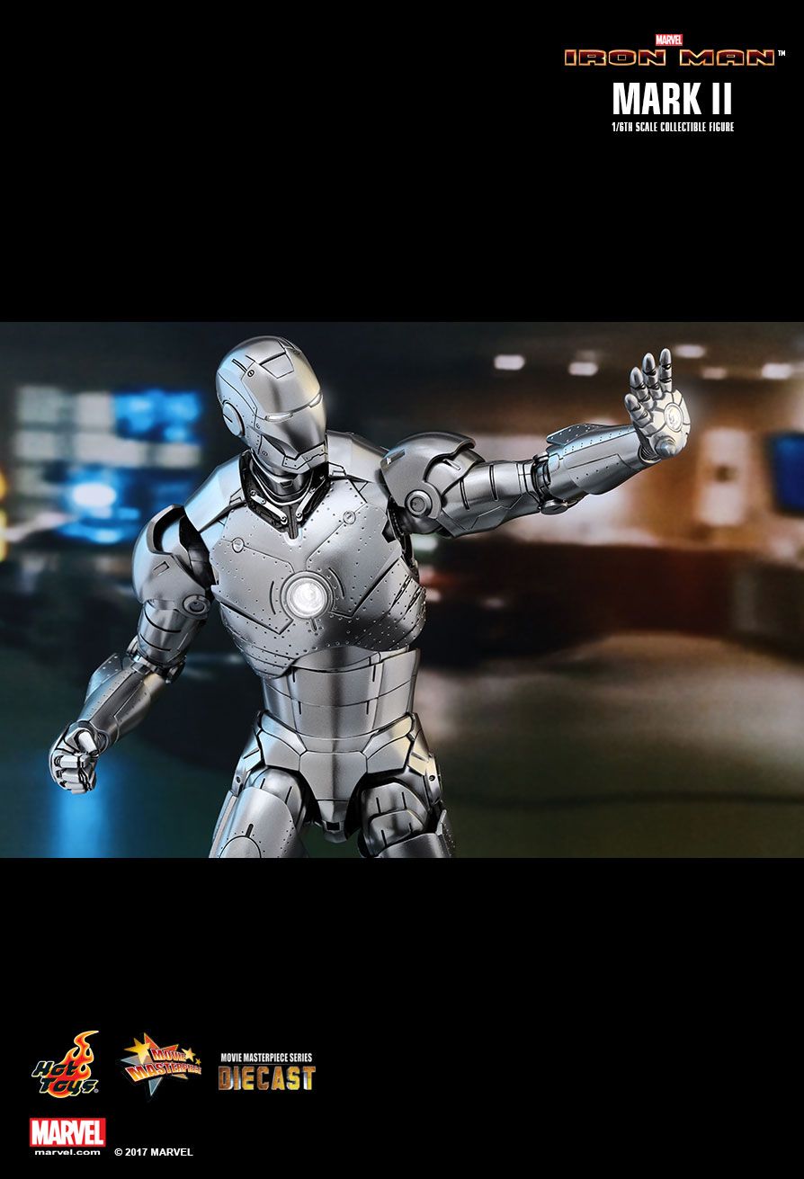 HOT TOYS 1/6 IRON MAN MARK II (DIECAST)