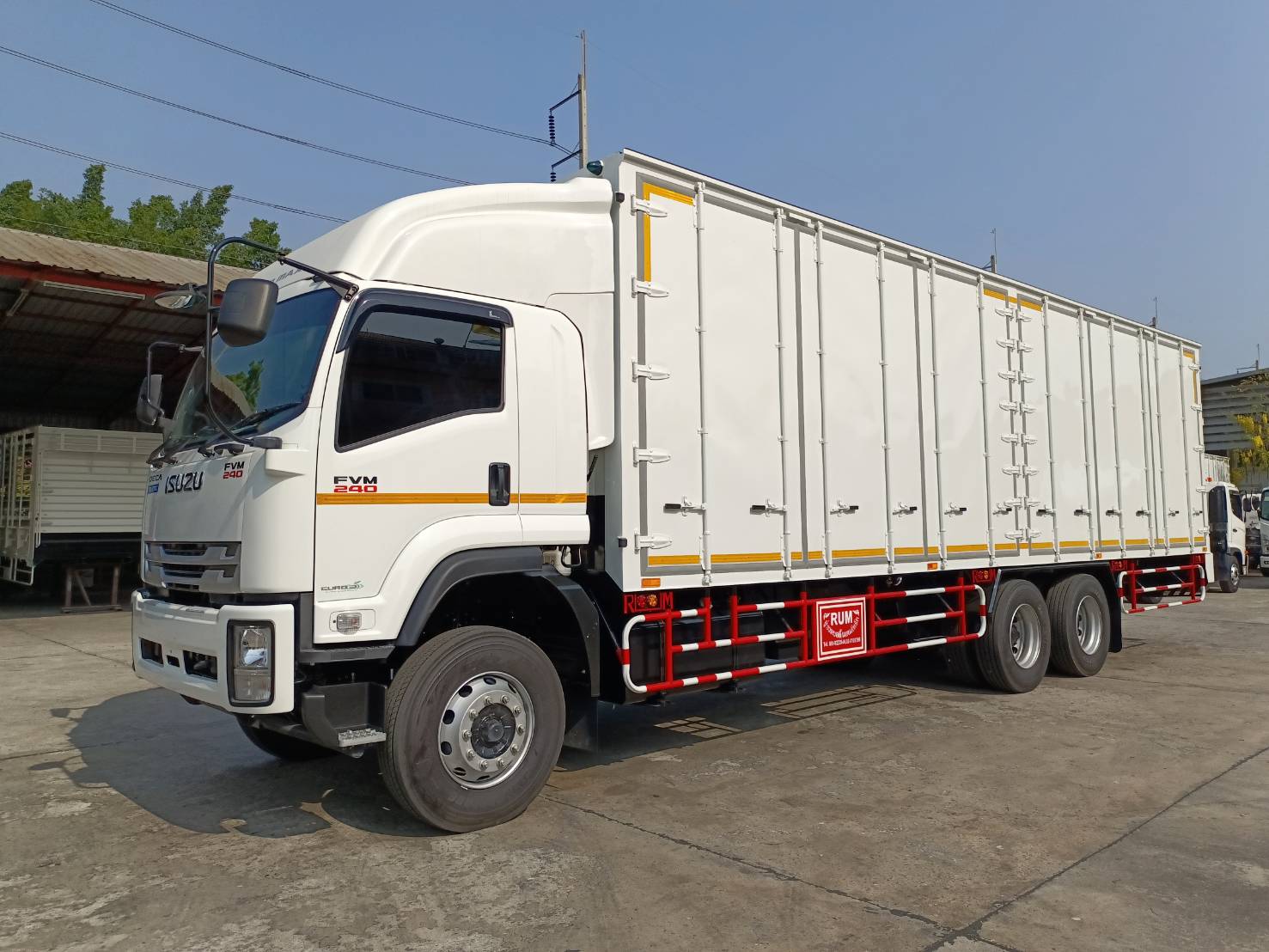 ISUZU FVM Euro 5 Max (ช่วงยาว 9.9 เมตร) หัวแชสซี (Chassis)