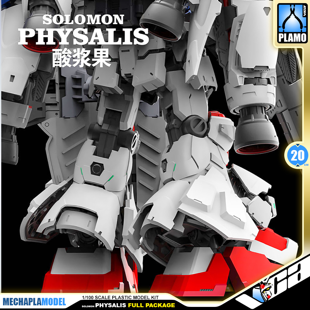 Solomon 所罗门模玩 RX-78GP02A Gundam Physalis MLRS Mechanical Clear Full Package Master Grade MG Action Figure Model Toy Kit VCA Thailand