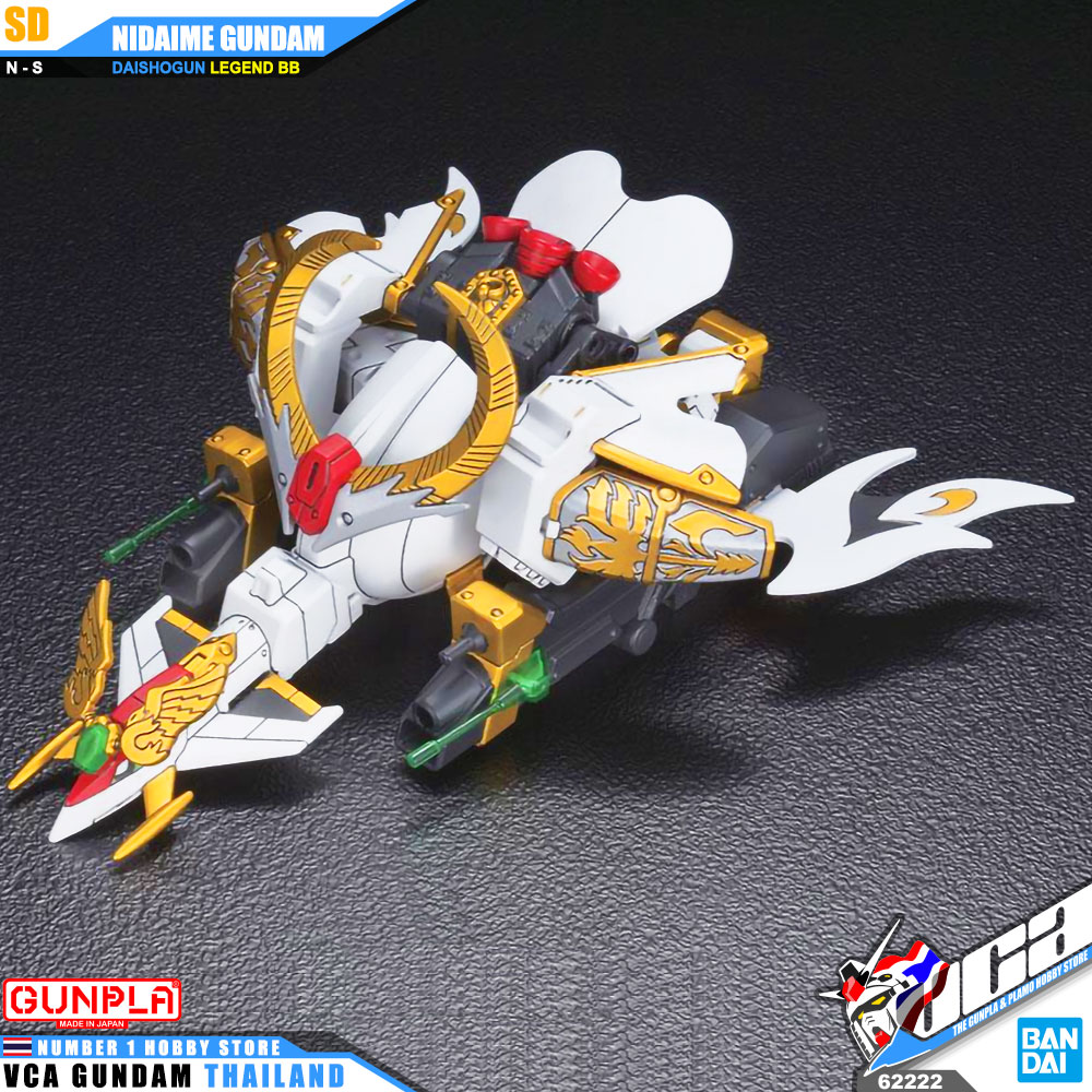 BANDAI GUNPLA SUPER DEFORMED SD GUNDAM LEGENDBB BB395 NIDAIME GUNDAM DAISHOGUN โมเดล กันดั้ม กันพลา VCA GUNDAM