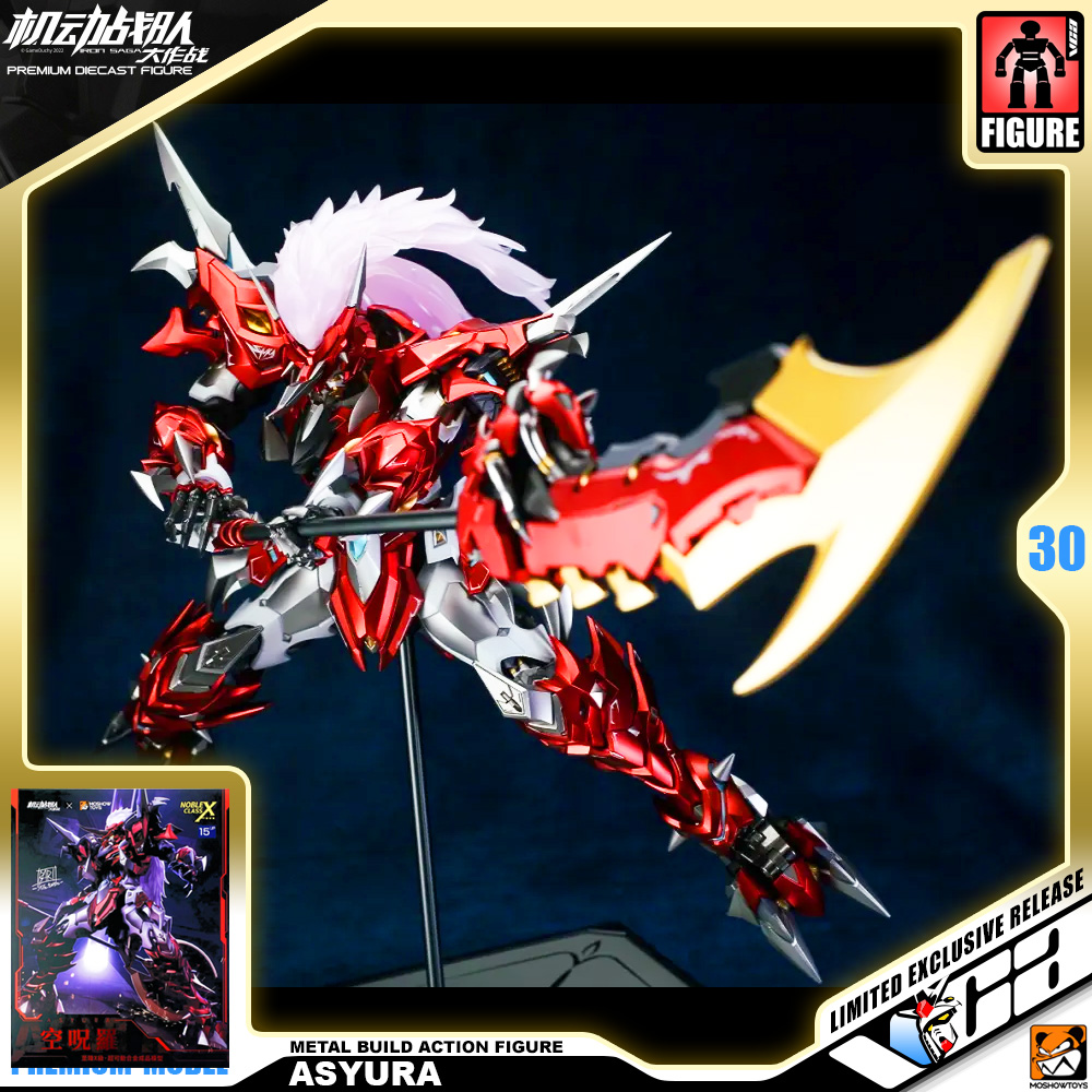 Moshow x Noble Class Asyura Metal Structure Premium Build Action Figure