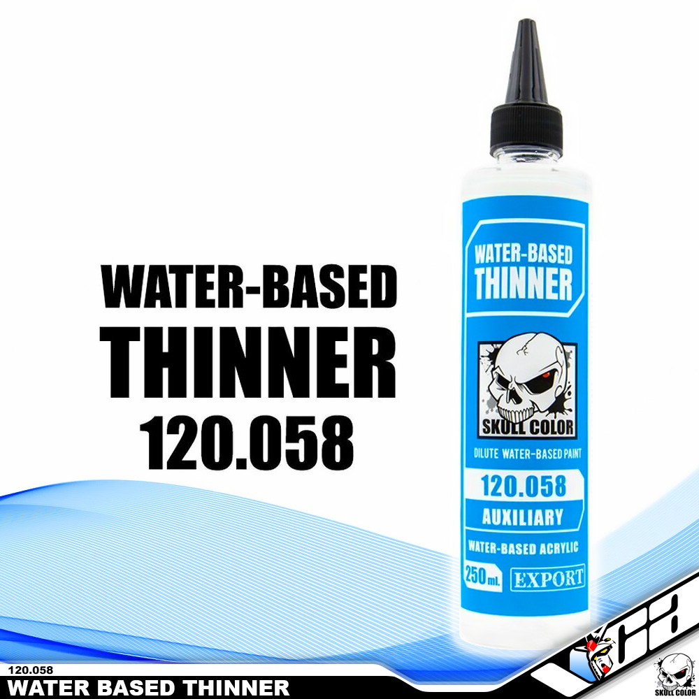 SKULL COLOR 120.058 WATER BASE ACRYLIC THINNER 250ML