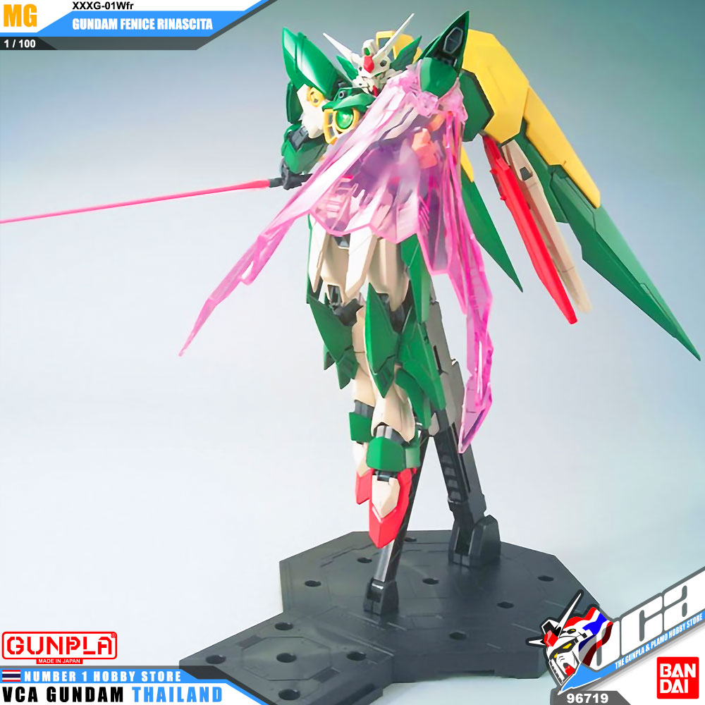 BANDAI GUNPLA MASTER GRADE MG 1/100 GUNDAM FENICE RINASCITA โมเดล กันดั้ม กันพลา VCA GUNDAM