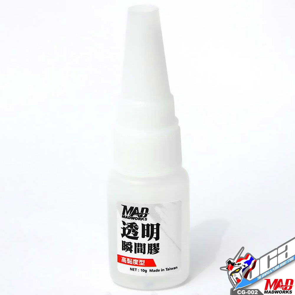 MADWORKS CG-002 SUPER GLUE CLEAR (QUICK DRY) 10G