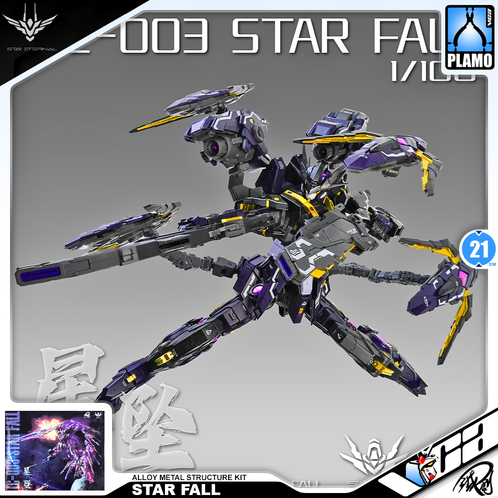 Iron Toy 铁创模型 Star Fall 星坠 Metal Build Structure Master Grade MG Action Figure Toy Kit VCA Gundam Bangkok Thailand
