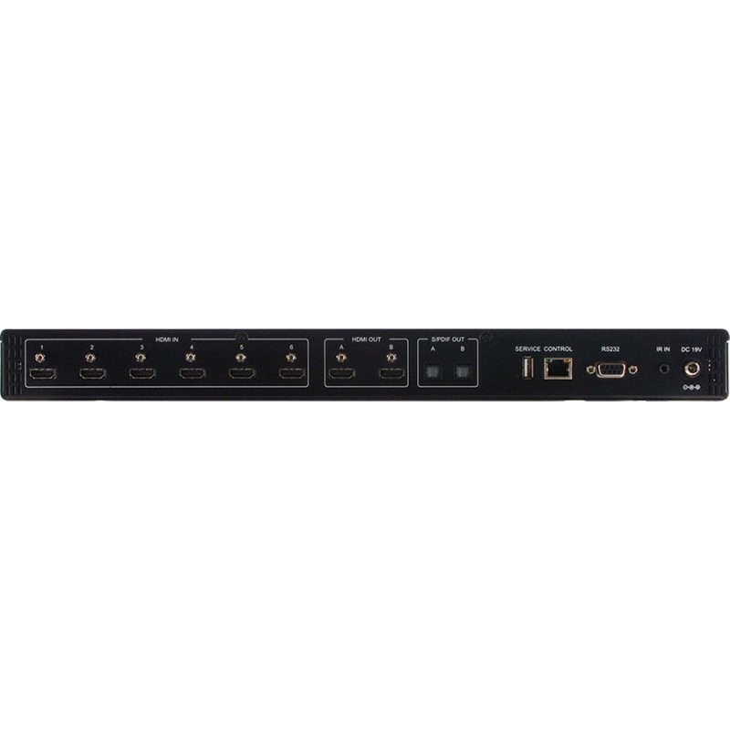 CYPRESS รุ่น CDPS-6H2HFS 6×2 4K UHD HDMI MATRIX WITH FAST SWITCHING