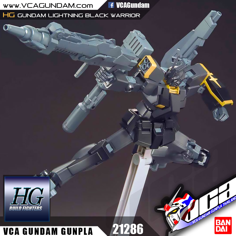 HG GUNDAM LIGHTNING BLACK WARRIOR กันดั้ม ไลท์นิ่ง แบล็ค วอร์ริเออร์
