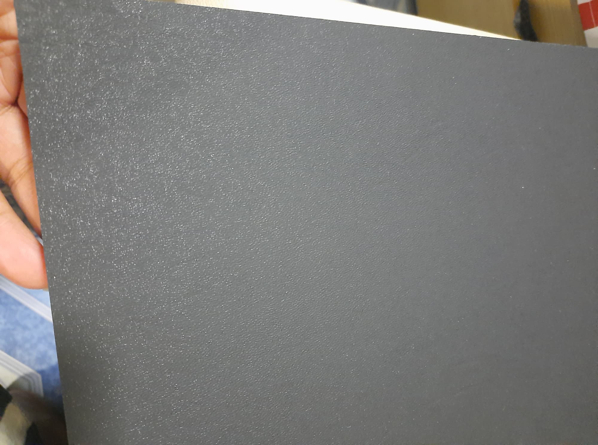 ทำซอง KYDEX V Thermoform Sheet - (P1 Texture) - (.080" Gauge) - (8in x 12in Sheet) - (Black) แผ่นละ