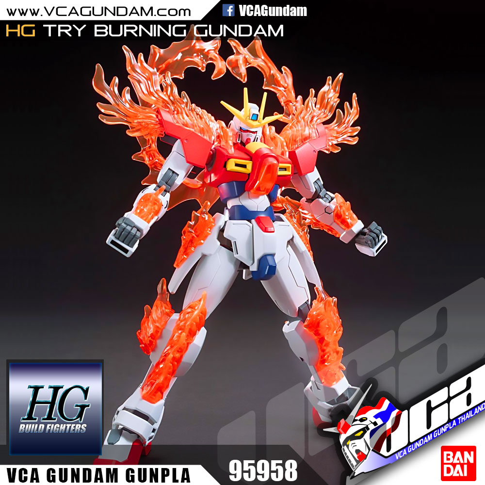 HG TRY BURNING GUNDAM ทราย เบิร์นนิ่ง กันดั้ม