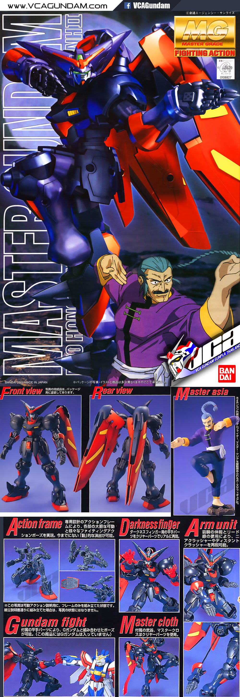 MG MASTER GUNDAM มาสเตอร์ กันดั้ม