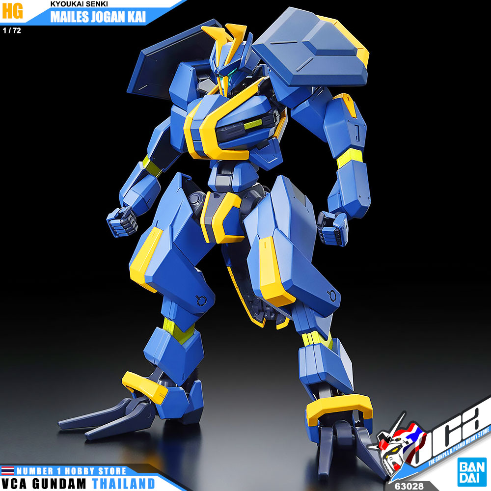 BANDAI KYOUKAI SENKI HIGH GRADE HG 1/72 MAILES JOGAN KAI โมเดล นักสู้เขตแดน VCA GUNDAM
